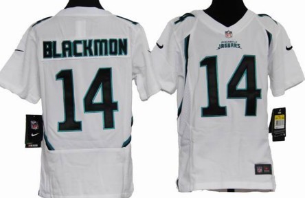 Nike youths Jersey Jacksonville Jaguars 14 Justin Blackmon White Game